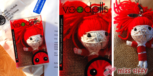 Gewonnen :) Die Trinity-Voodoo-Doll aus Schweden für Miss Tiffy!