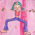 Oberseite des Meditationskissens: Hilco-Stoff Yoga-Princess