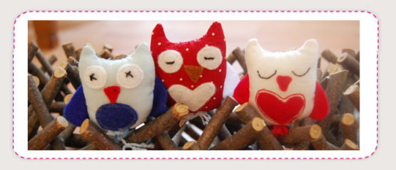 DIY MiniEule nähen Schnittmuster & Anleitung Binenstich