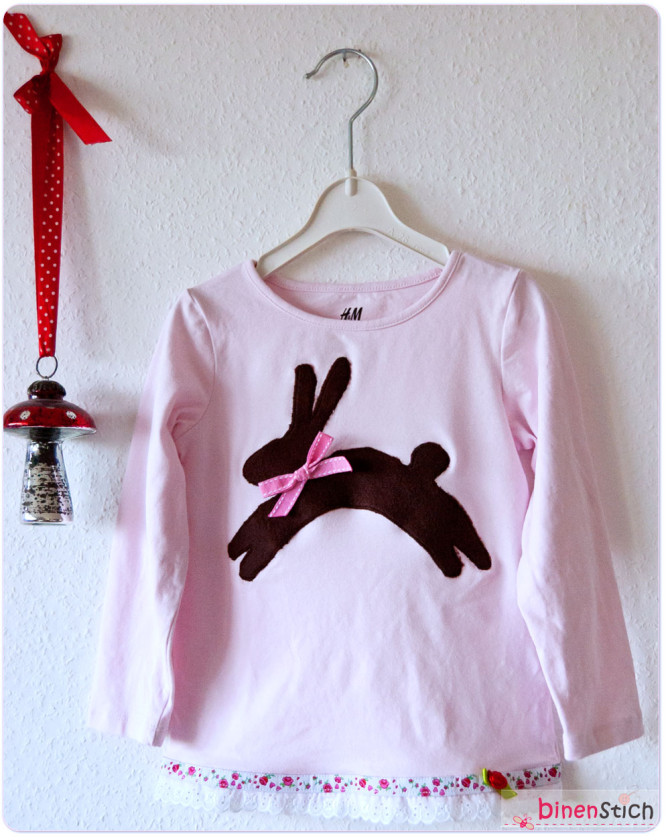 Oster-Hasen-Shirt für's Fräulein