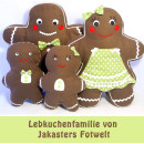 Lebkuchenfamilie von jakasters-fotowelt.blogspot.de, genäht nach dem binenstich-E-Book "Lebkuchenfamilie | binenstich.de