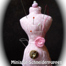 Miniatur-Schneiderpuppe, genäht von Petra nach dem gleichnamigen binenstich-Ebook | binenstich.de