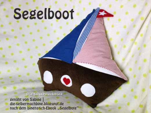Segelboot, genäht von Bine, die-selbermachbine.blogspot.de, nach dem binenstich-E-Book "Segelboot" | binenstich.de